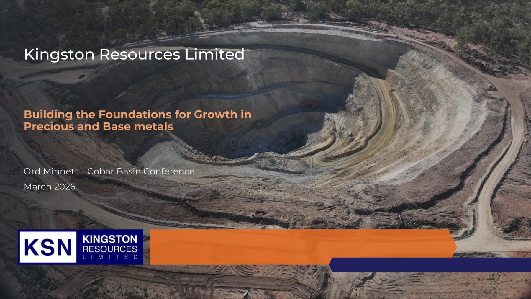 Ord Minnett Cobar Basin Conference Presentation