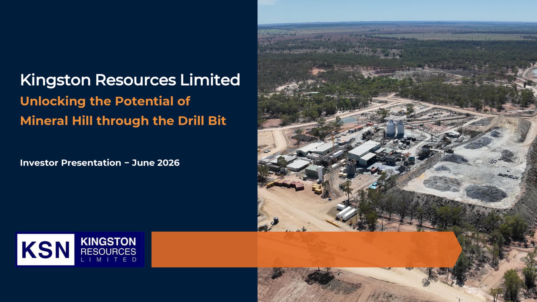 Investor Presentation - Unlocking Mineral Hill Potential